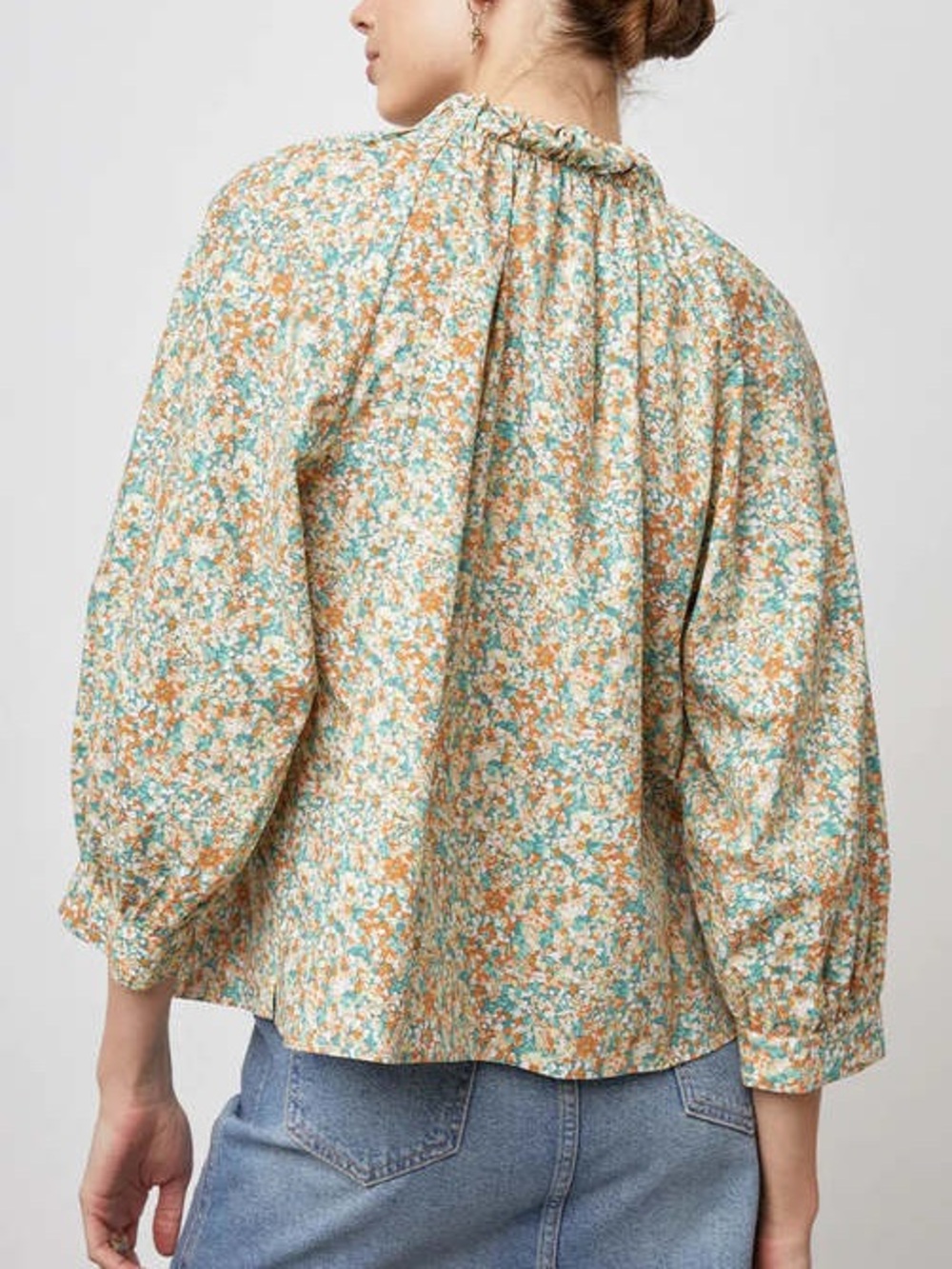 RAILS Floral Amal Shirt in Cassia - Picture 2 of 8